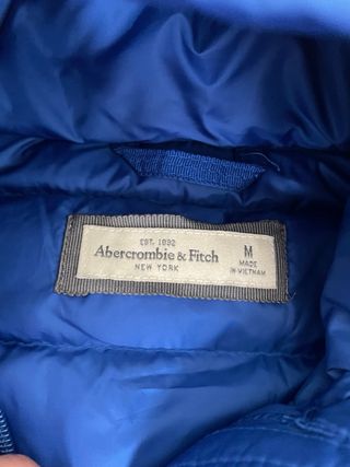 Abrigo Abercrombie & Fitch Azul