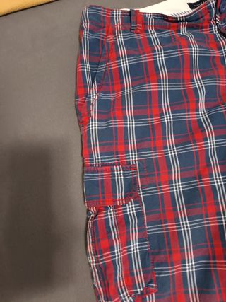 Pantalón corto a cuadros Tommy Hilfiger