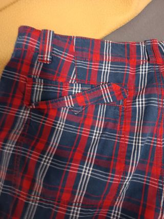 Pantalón corto a cuadros Tommy Hilfiger