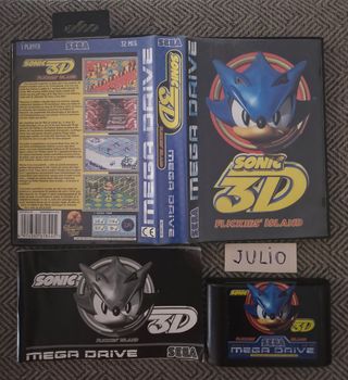 SONIC 3D FLICKIES' ISLAND - MEGADRIVE