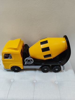 Camión Hormigonera Grande Amarillo