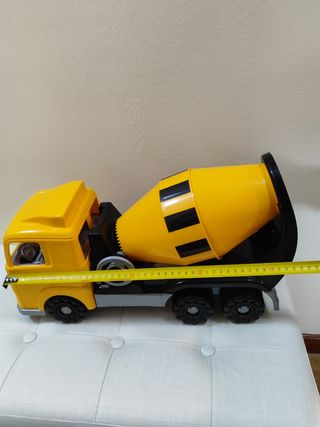 Camión Hormigonera Grande Amarillo