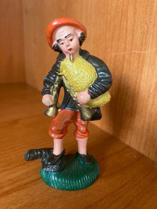 Personaggi per presepe in plastica