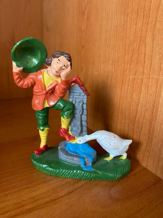 Personaggi per presepe in plastica