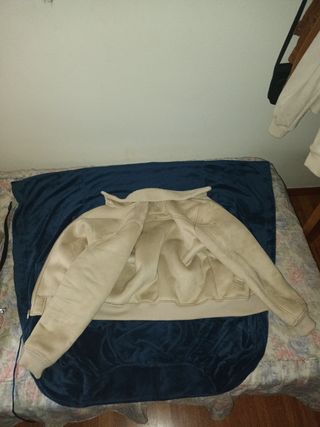 Chaquetilla Invierno De Lana Beige Talla 38 UNISEX