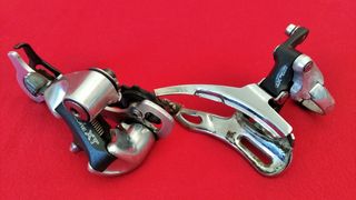 3 x Shimano Deore XT 3x8-V Cambio + Desviador M737