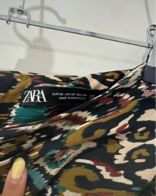 Falda Zara Mujer Estampada