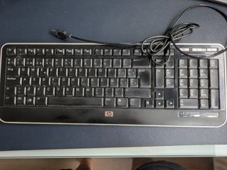 Teclado HP KU-0841 USB Negro