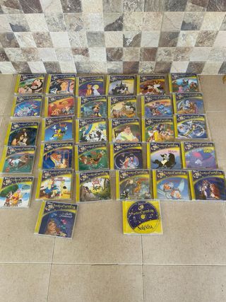 Set 30 CDs Audio Cuentos Disney