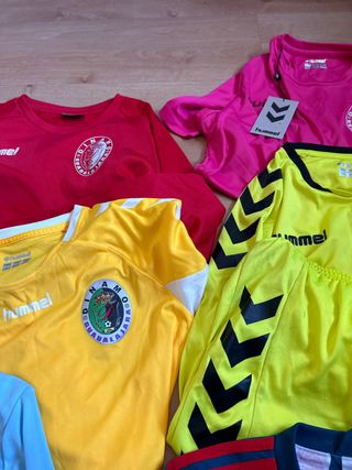 Ropa deportiva: camisetas y pantalones