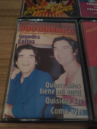 Lote 5 Casetes Música Española Pop Rock