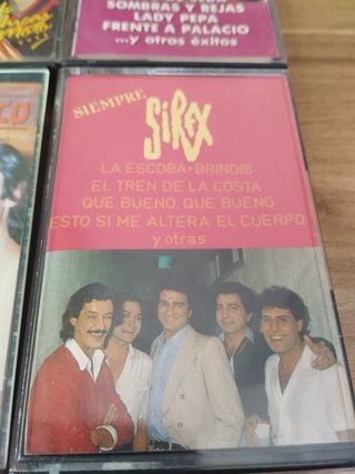 Lote 5 Casetes Música Española Pop Rock