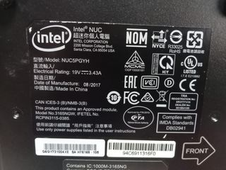 Intel NUC NUC5PGYH Mini PC