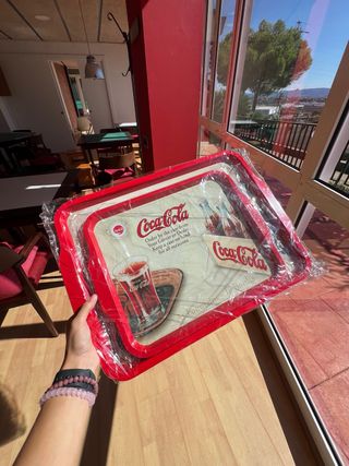 Vassoio vintage Coca Cola