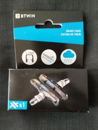 Zapatas V-Brake Btwin Tri-Zones 900