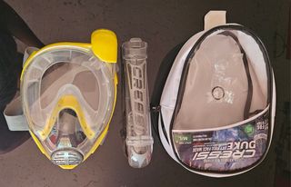 Kit maschera Snorkeling Cressi Duke M/L