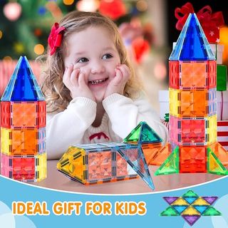 Juguete educativo magnético de construcción