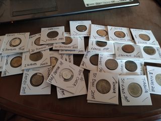 Monedas de varios países para cambiar en Gijón