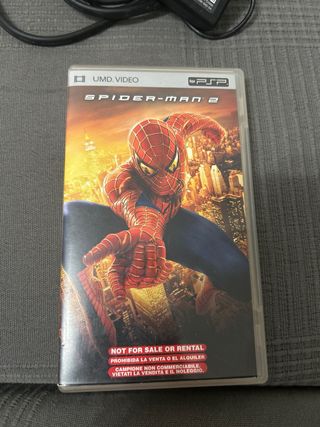 Sony PSP Negra + Spider-Man 2 UMD + juego daxter