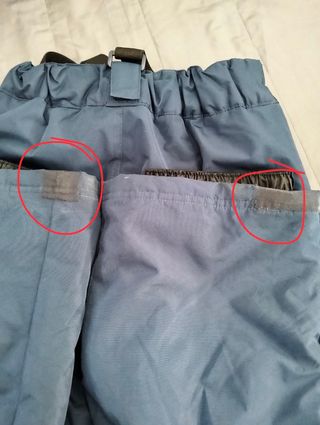Pantalones de esquí con tirantes niño