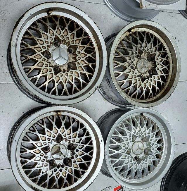 Llantas Mercedes 15" tipo BBS