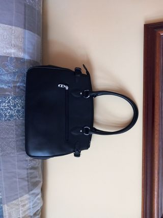 Bolso de mano Elos Negro Corte Inglés Nuevo