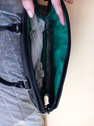 Bolso de mano Elos Negro Corte Inglés Nuevo