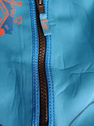 Traje Neopreno Niño Azul Naranja