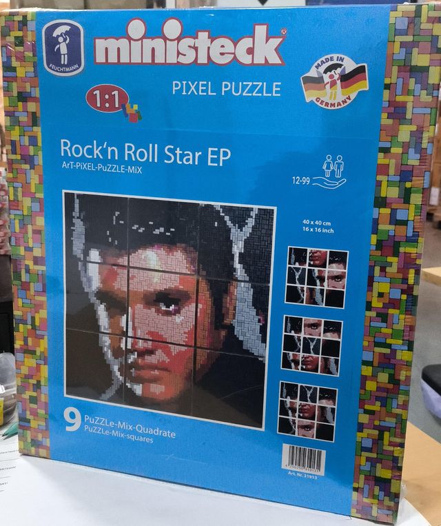 Ministeck Pixel Puzzle Rock'n Roll Star EP 31913