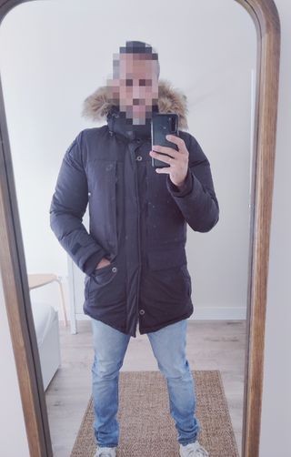 Parka Schott Negra
