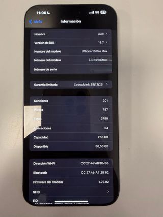 iPhone 16 Pro Max 256GB