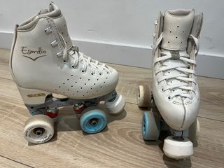 Patines Artísticos Blancos Talla 31
