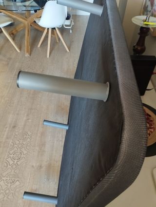 Somier 135x190 Gris