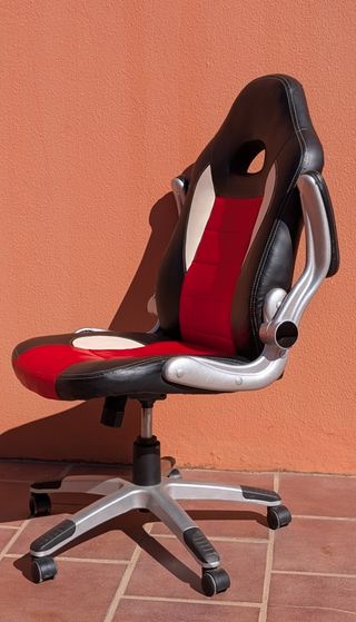 Silla Gamer Racing Sports Negra/Roja