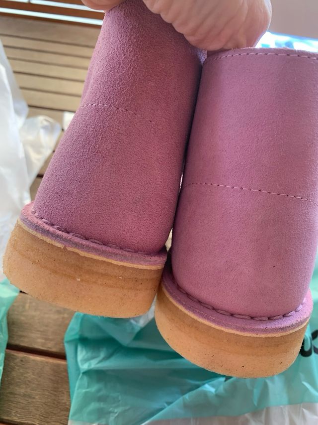 Clarks rosa numero 38 modello Desert Boot