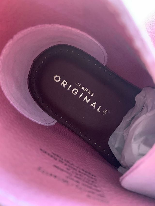 Clarks rosa numero 38 modello Desert Boot