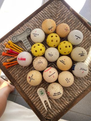 Bolsa de golf vintage
