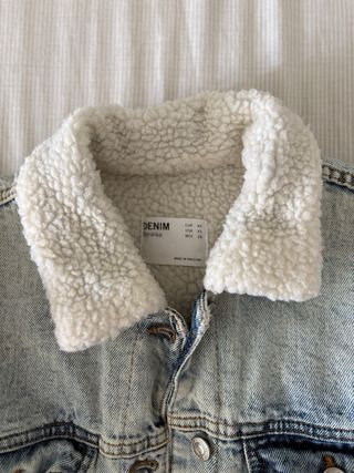 Chaqueta vaquera con borreguito Talla XS