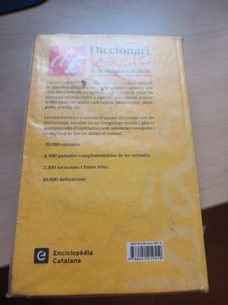 Diccionari bàsic de la llengua catalana.