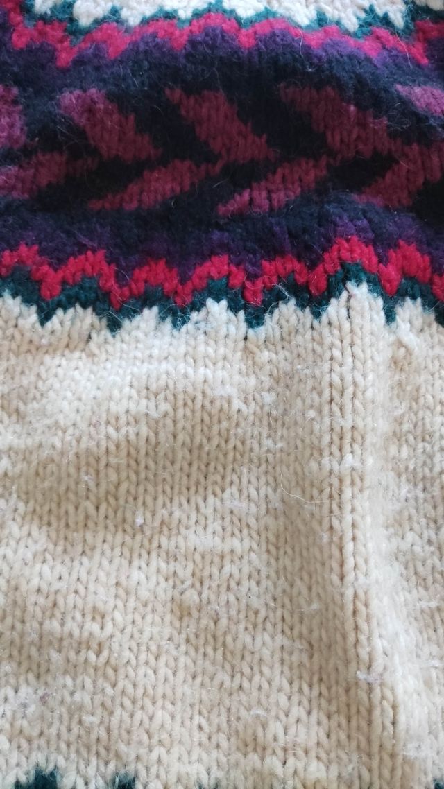 Jersey de lana multicolor 1'75/1'80