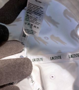 Gorra Lacoste Cocodrilos Blanca y Verde