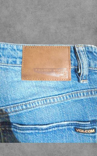 Bermuda jeans Volcom blu
