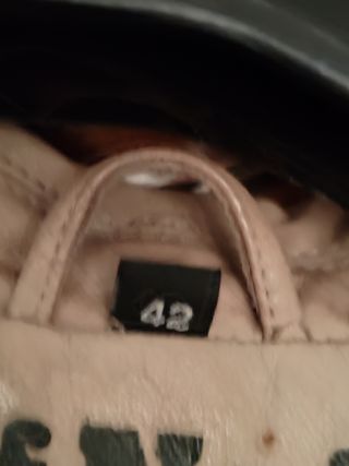 Chaqueta de piel Naf Naf