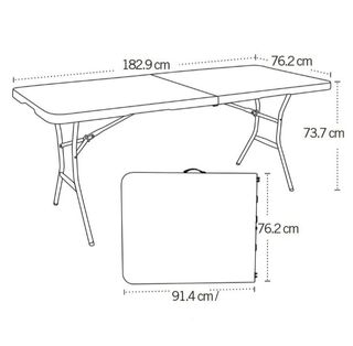 Mesa plegable exterior Lifetime