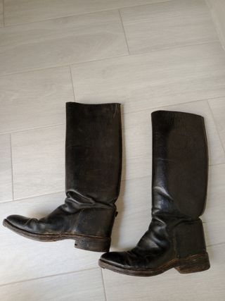 Botas camperas negras talla 37