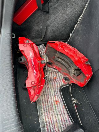 Pinzas Brembo Porsche Z18 Rojas