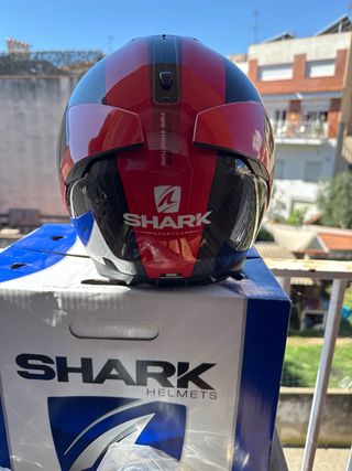 Shark Spartan Carbon Talla S + Cardo Spirit