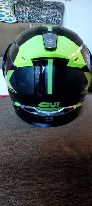 Casco de moto Givi X33 negro y amarillo
