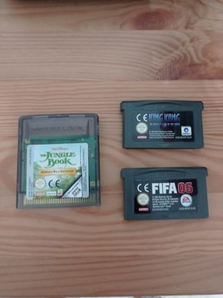 Juegos GBA y Game Boy Color: King Kong, FIFA 06, J