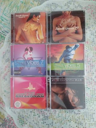 CDs dobles compilación R&B Dance Electrónica